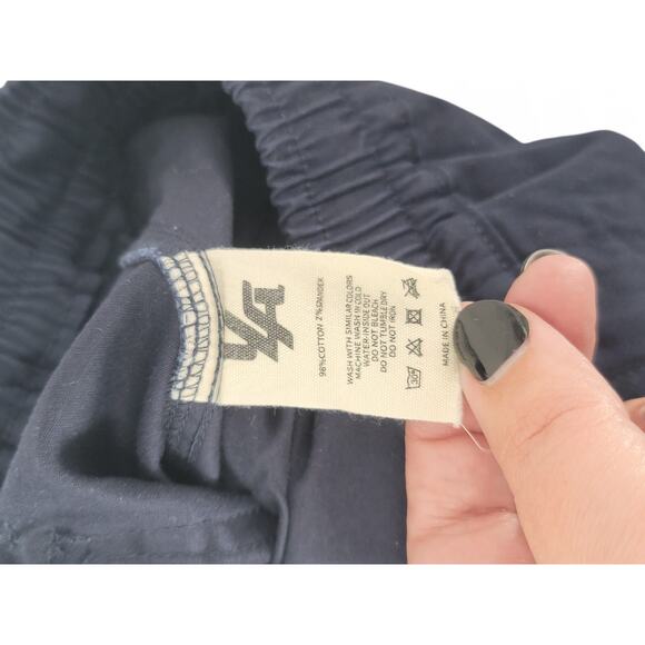 YoungLA Navy Cargo Pants Men’s L | Streetwear Utility Pockets - Picture 4 of 8